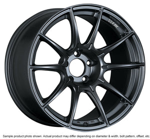 SSR GTX01 18x10.5 5x114.3 15mm Offset Flat Black