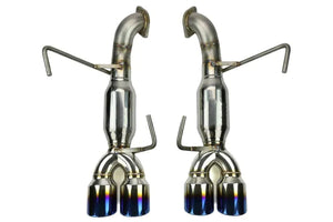 ETS Muffled Double Wall Axle Back - Burnt Tips 2022 WRX