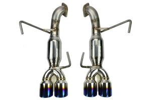 ETS Axle Back Exhaust Burnt Tips w/ Muffler 2015-2021 WRX / 2015-2018 STI