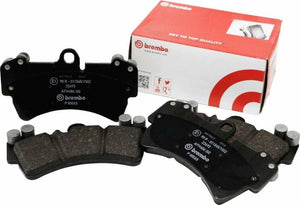 Bremb Premium NAO Ceramic OE Equivalent Rear Brake Pads - 2022-2024 WRX 6MT w/ Hand E-Brake / 2013-2024 BRZ / 2022-2024 GR86 / 2010-2012 Legacy GT / 2014-2015 Forester XT