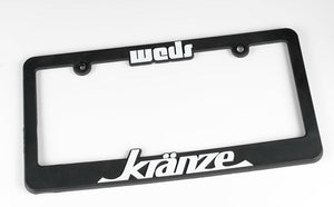 KRANZE License Plate Frame