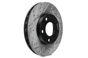 StopTech 2017 Subaru Outback Slotted & Drilled Right Sport Brake Rotor