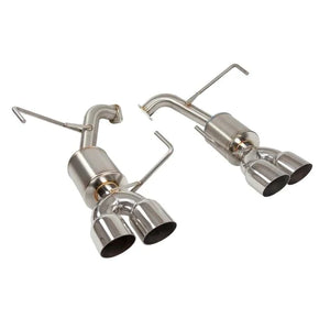 Nameless Performance Axle Back 3.5" Single Wall Polished Tips w/ 5" Muffler 2022 WRX
