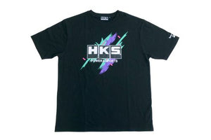 HKS T-SHIRT SUPER RACING BLACK 2L