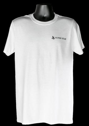 Super Star / Leon Hardiritt Logo T-Shirt - White