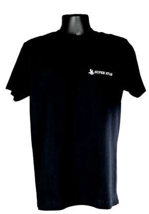 Super Star / Leon Hardiritt Logo T-Shirt - Black
