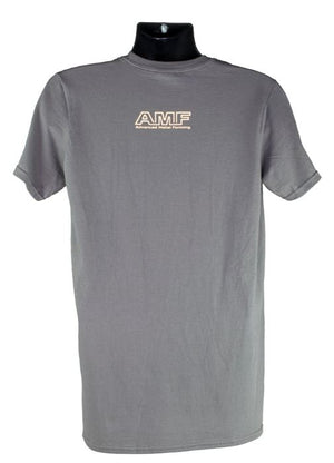 WEDSSPORT T-Shirt "WedsSport" Vertical Logo - Gray