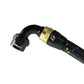 GReddy AN04 90 DEGREE HOSE END SWIVEL BLACK/GOLD ANODIZED