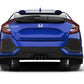 Rally Armor 17-21 Honda Civic Sport/Sport Touring Black UR Mud Flap w/Blue Logo