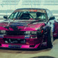 Pandem x Rocket Bunny V4 Widebody Kit 1989-1994 Nissan 240SX / Silvia Coupe (S13)