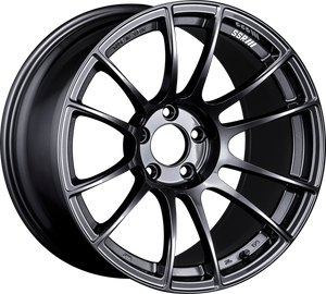 SSR GTX04 18x10.5 5x114.3 15mm Offset Dark Gunmetal