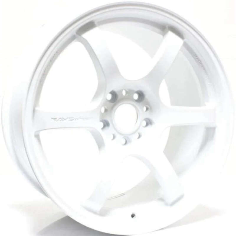 Gram Lights 57DR 18x9.5 +38 5x114.3 Ceramic Pearl Wheel (Min Order Qty 20)