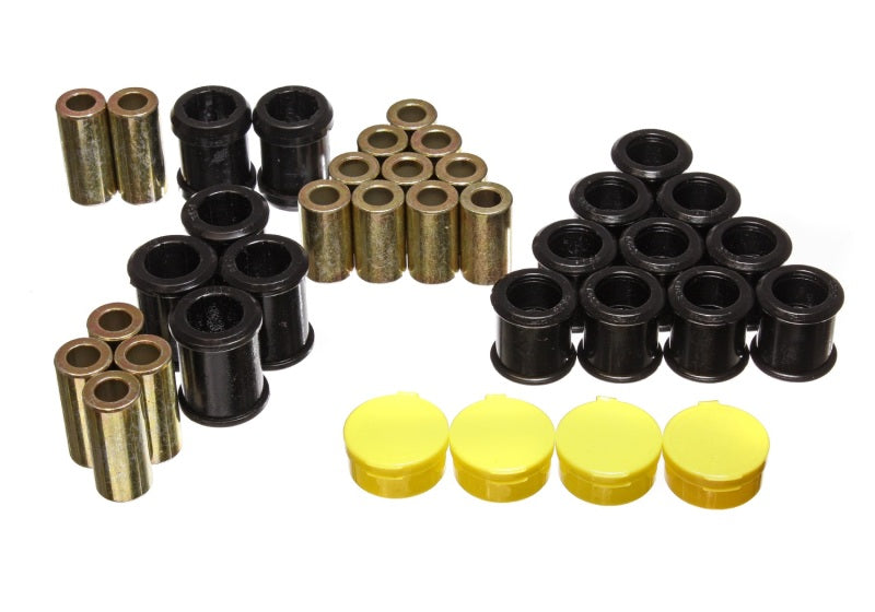 Energy Suspension Black Rear Control Arm Bushing Set 1995-1998 Nissan 240SX (S14)