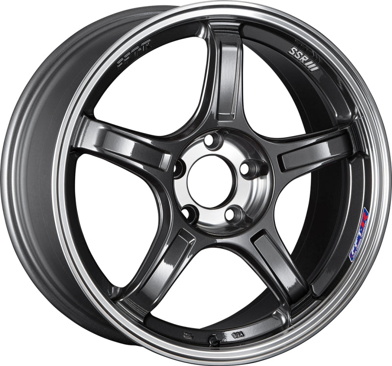 SSR GTX03 18x9.5 5x114.3 38mm Offset Gun Metallic