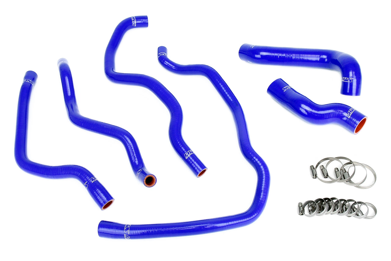 HPS Performance Silicone Hose Kit - Radiator and Heater Hose 57-2076-BLUE