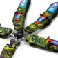 NRG 5PT 3in. Seat Belt Harness / Cam Lock - Pink