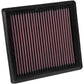 K&N 2015 Volkswagen Golf VII L4-1.6L F/I Replacement Drop In Air Filter