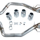 AWE Tuning 05-07 C6 Chevrolet Corvette 6.0L Track Edition Axleback Exhaust w/ Chrome Silver Tips