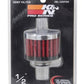 K&N Clamp On Rubber Base Crankcase Vent Filter 0.5in Flange ID 2in OD 1.5in Height