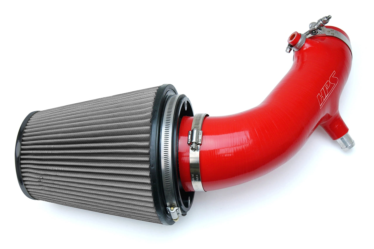 HPS Red Shortram Air Intake Kit 2000-2003 Honda S2000 AP1 2.0L / 2004-2005 Honda S2000 AP2 2.2L W/ Throttle Cable