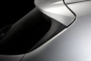 TOM'S Racing- Carbon Sheet (Trunk Roof Spoiler-Side Panel) for 2019+ Toyota Corolla Hatchback