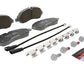 Brembo OE 15-23 Ford Transit-150/Transit-250/Transit-350/Transit-350 HD Ceramic Brake Pad - Front