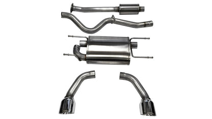 Corsa Performance Catback Exhaust for 2013+ BRZ/FRS/86 and 2022 BRZ/86, high-quality, durable design for enhanced car performance.