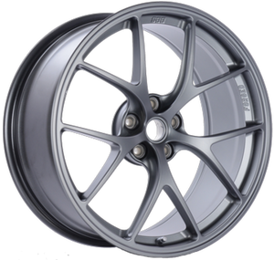 BBS FI 20x9.5 5x120 ET26 CB72.5 Titanium Wheel -82mm PFS/Clip Req