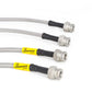 Goodridge 89-91 Civic/CRX w/ rear drum Brake Lines