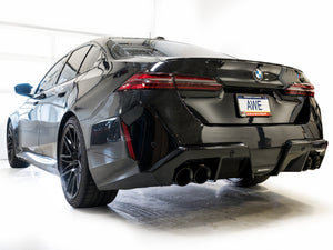 AWE BMW G90/G99 M5 Track Edition Catback Exhaust - Diamond Black Tips