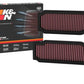 K&N 22-23 Mercedes Benz SL55 AMG V8 4.0L Replacement Air Filters (2 Per Box)