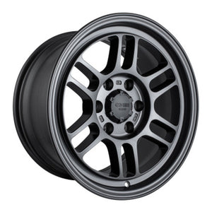 Enkei RPT1 16x8 6x139.7 0mm Offset 108.5mm Bore Black Wheel w/ Machined Spokes (MOQ 40)