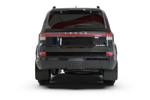 Rally Armor 24-25 Lexus GX 550 Luxury Premium Black Mud Flap - Metallic Black Logo