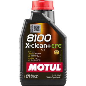 Motul 1L Synthetic Engine Oil 8100 X-Clean + EFE 0W30