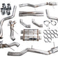 AWE 22-26 Cadillac CT5-V Blackwing SwitchPath Exhaust - Chrome Silver Tips