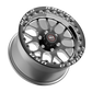 Weld S77 17x9.5 RT-S HD 6x135 BP / 6.2in. BS +24mm Offset Black Beadlock Wheel