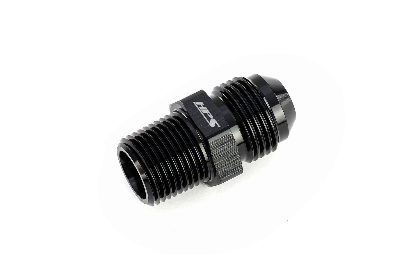 HPS Performance -8 to 3/8 NPT Straight Aluminum Adapter