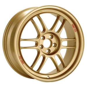 Enkei RPF1 18X9.5 5x100 38mm Offset 73mm Bore Gold Wheel (MOQ 40)