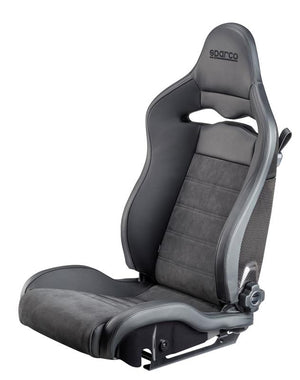 Sparco Seat SPX Leather/Alcantara Black - Right