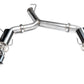 ETS Quiet Catback Exhaust Non Resonated Stainless Steel Tips 2015-2021 WRX / 2015-2021 STI