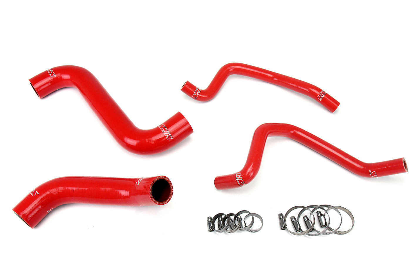 HPS Performance Silicone Hose Kit - Radiator and Heater Hose 57-1809-RED