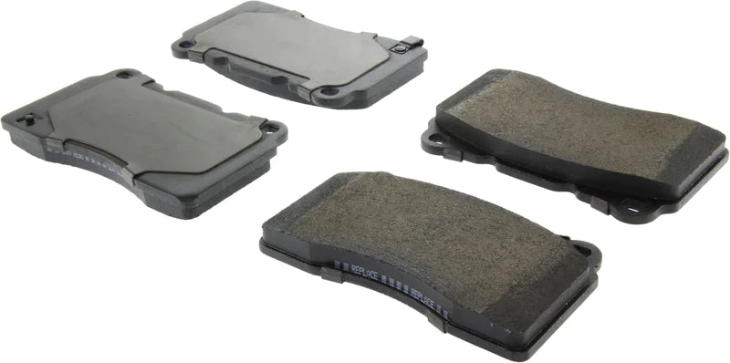 STOPTECH POSIQUIET SEMI-METALLIC FRONT BRAKE PADS - 17+ CIVIC TYPE R FK8, 04-17 STI, & 03+ EVO