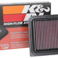 K&N 2017 Suzuki Swift V L3-1.2L F/I Replacement Drop In Air Filter