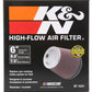 K&N Round Tapered Universal Air Filter 6 inch Flange 7 1/2 inch Base 5 inch Top 7 1/2 inch Height