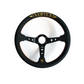 Vertex x Never Content Collaboration Steering Wheel (Deep Dish - Gold)