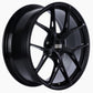 BBS FI-R 20x9 5x112 ET35 PFS Black Satin Wheel -82mm PFS/Clip Req