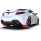 Rally Armor 22-24 Subaru BRZ / Toyota GR86 Red UR Mud Flap w/Black Logo