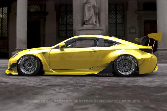 GReddy 2015+ Lexus RC-F Rocket Bunny Full Wide-Body Aero Kit w/o GT Wing