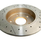 DBA 97-01 Acura Integra Type R Rear Drilled & Slotted Rotor (w/Gold Hat)