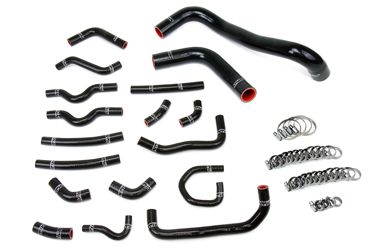 HPS Reinforced Silicone Radiator + Heater Coolant Hose Kit, Toyota 98-02 Land Cruiser 4.7L V8 J100